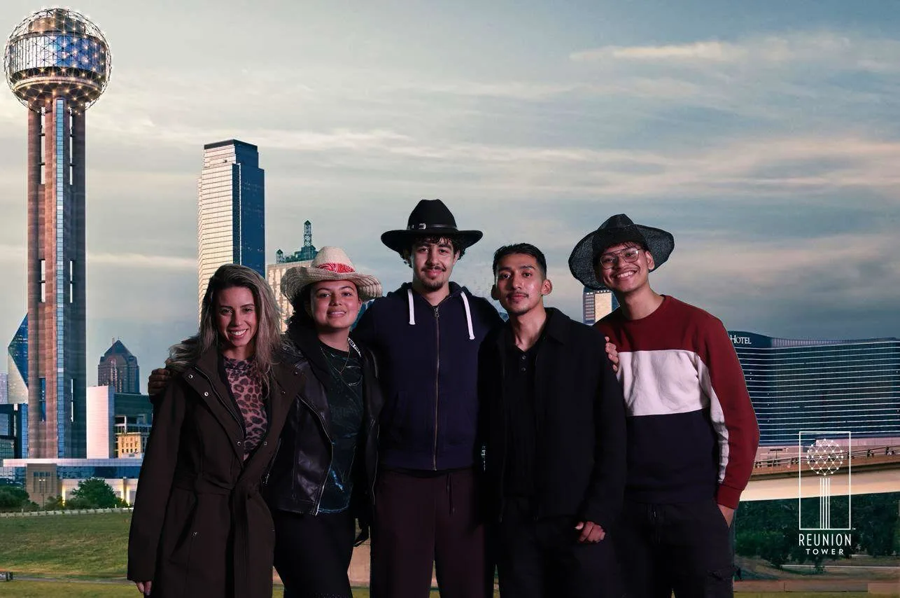 FollowUS team during sales training session at the whiteboard